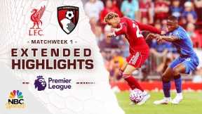 Liverpool v. Bournemouth | PREMIER LEAGUE HIGHLIGHTS | 8/15/2025 | NBC Sports