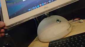 Old vintage apple imac PowerMac6,1 power pc g4
