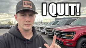 IT'S BEGUN! Car Dealers CAN'T KEEP Their Salesmen... Here's Why!