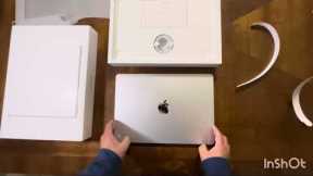 MacBook Air M4 15” unboxing #apple #technology #workfromhome #coffee 