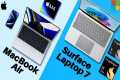 2025 M4 MacBook Air vs Surface Laptop 