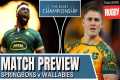 SPRINGBOKS v WALLABIES | Can