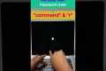 (MacBook or iMac password reset): How 
