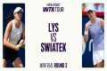 Eva Lys vs. Iga Swiatek | 2025