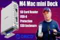 M4 Mac mini Dock With SD Card Reader, 