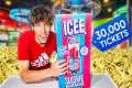 LOCKED In Arcade Until I Win An ICEE