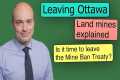 The land mine treaty is a problem