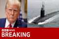 Trump deploys nuclear submarines