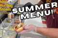 Summer Menu at Chris' Red Hots! | NYC 