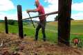 Building A New Barbed Wire Fence!