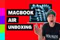 MacBook Air 13 Unboxing,  First