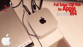 🔌 Full Setup USB Hub for Apple Mac Mini M4 💻 | Best Expansion Hub Review