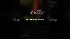 MacBook Pro M4 Unboxing #macbookpro #unboxing #apple #techgadgets #laptop #techguru #techgear