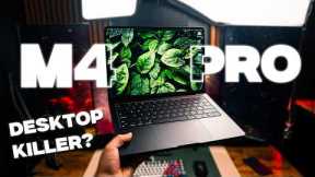 The Desktop is DEAD! | Apple M4 Pro Macbook Pro Review (9 months later) + Windows Comparison
