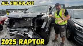 $80,000 RAPTOR Wrecked at Copart! + 6 More INSANE Auction Cars