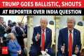 Trump Visibly IRRITATED After India
